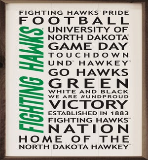 University Of North Dakota Words